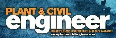 Plant & Civil Engineer Ireland construction and quarry magazine logo banner